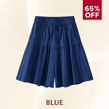 BloomEase™ - Flowy Skort Shorts with Built-In Shorts & Pockets