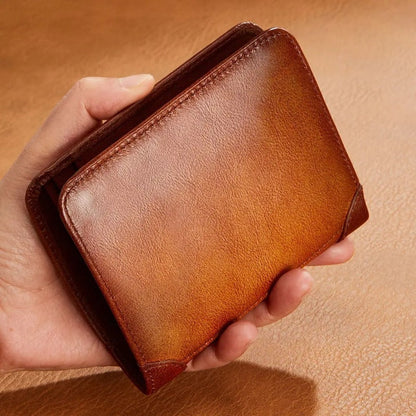 Ultra Slim RFID Leather Bifold
