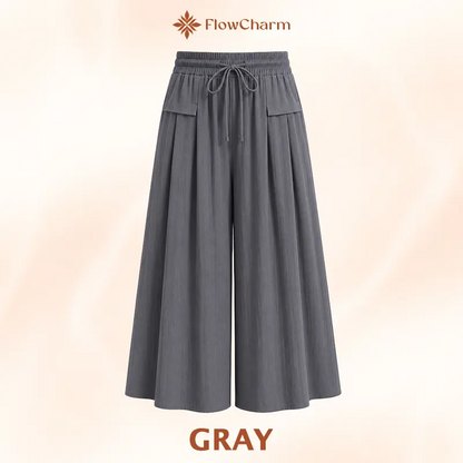 Temuvo - Pull-On Capri Culottes for Women