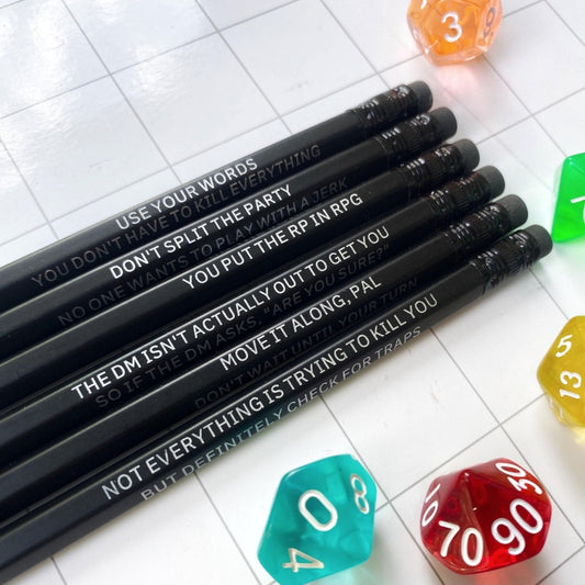 Metagaming Pencils set of 6
