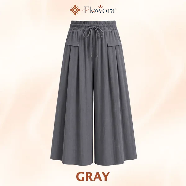 Flowora™ - Pull-On Capri Culottes for Women