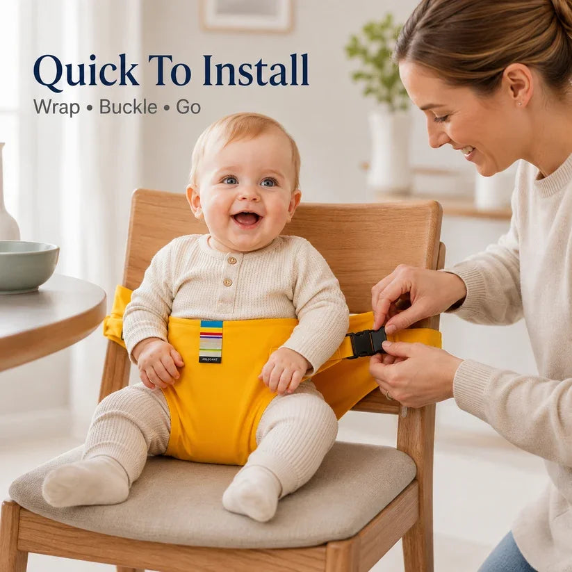 Adjustable Baby Chair Safety Strap Safer Mealtimes Made Easy