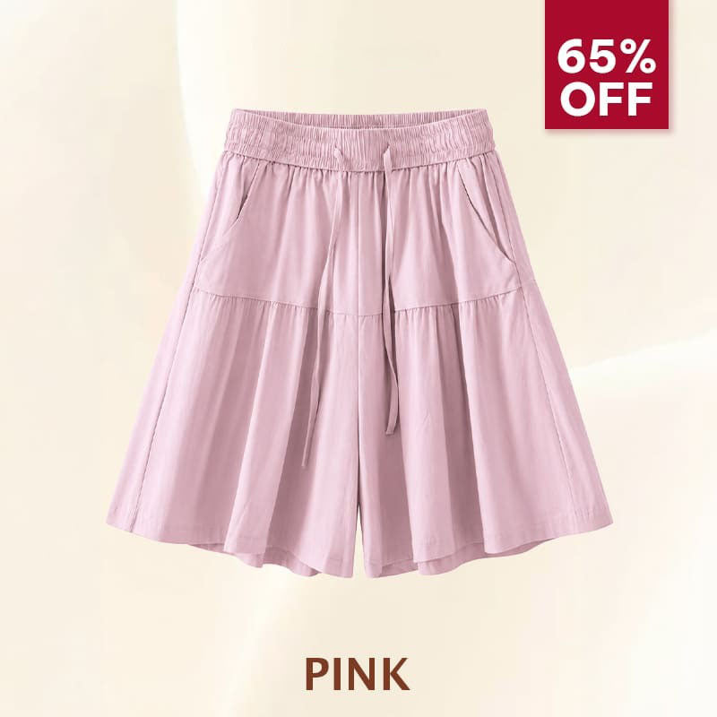 BloomEase™ - Flowy Skort Shorts with Built-In Shorts & Pockets
