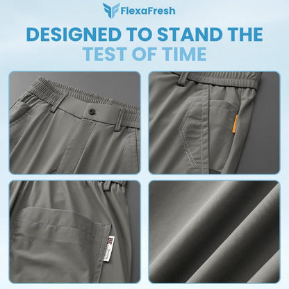 FlexaFresh - Unisex's Ultra Stretch Ice Silk Comfort Casual Pants