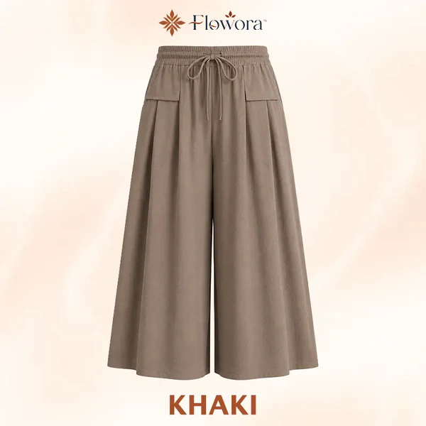 Flowora™ - Pull-On Capri Culottes for Women