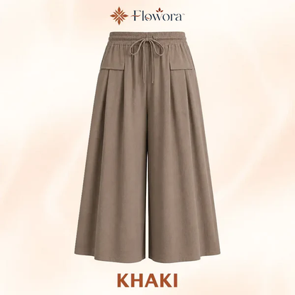 Flowora™ - Pull-On Capri Culottes for Women