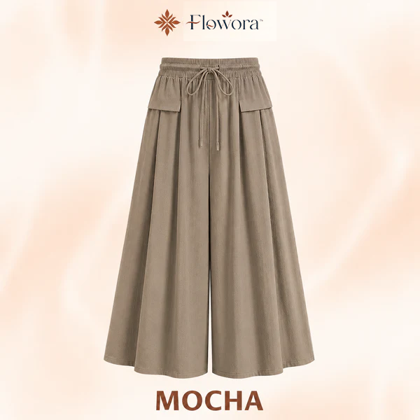 Flowora™ - Pull-On Capri Culottes for Women