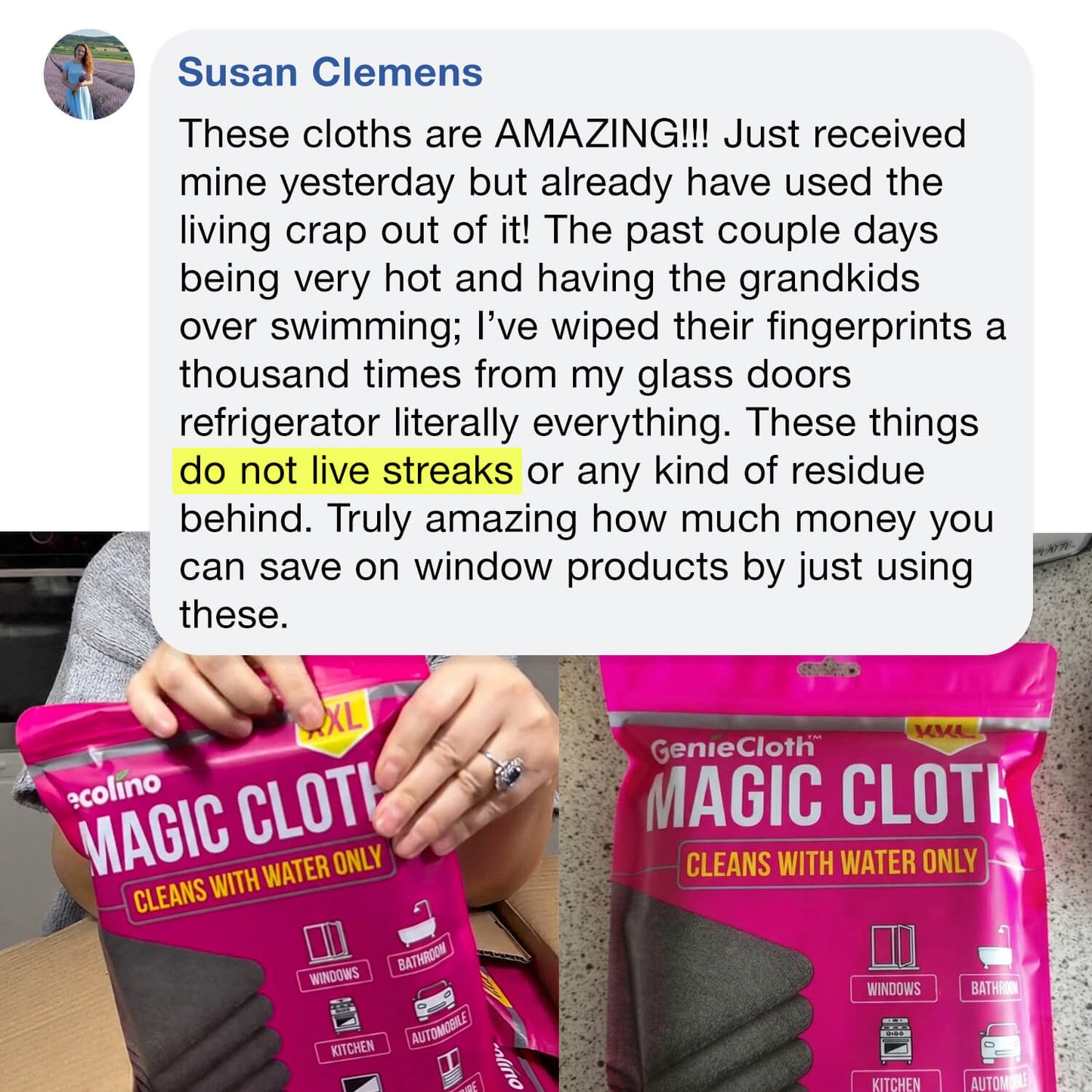 Genie Magic Cleaning Cloth