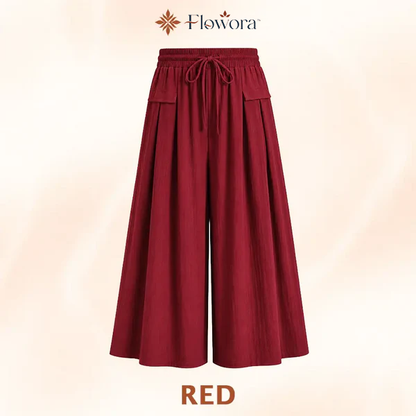 Flowora™ - Pull-On Capri Culottes for Women