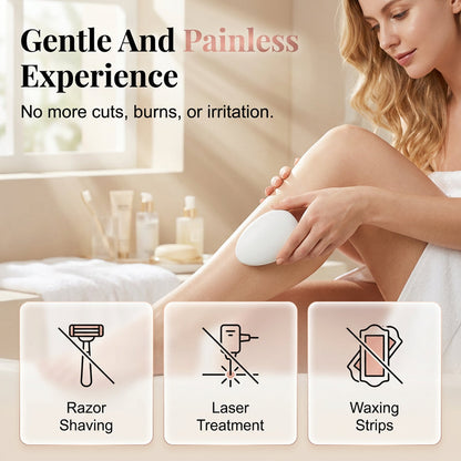 Ergonomic Hair Removal Tool with Protective Coaver