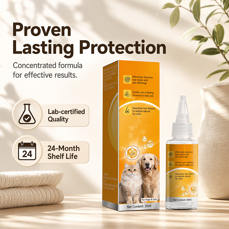 Gentle Pet Eye Stain Remover Essence Nourishing Drops✨