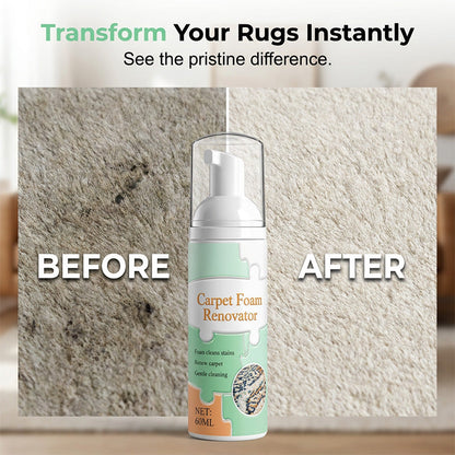 Waterless Carpet Cleaning Foam – Instant stain lift, no wet mess. Advanced micro‑foam penetrates deep – just foam & wipe! 🏠💨
