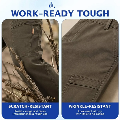 Women’s Stretch-Waist 6-Pocket Comfort Pants