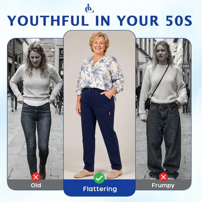Women’s Stretch-Waist 6-Pocket Comfort Pants